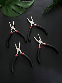 1pc Precision Jewelry Making Pliers - Mini Coil Crimping Tool, High Carbon Steel Handle, Handmade Without Power Source - Pliers - View 5