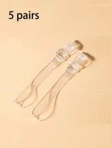 Dây đeo gót cao trong suốt, co giãn, vô hình - Dây đeo chống trượt cho giày nữ - Chất liệu nhựa, dễ giặt tay hoặc giặt khô, màu trơn, không tạo bọt, không xơ, không từ tính, giá để giày, tiết kiệm không gian lưu trữ, ngoài trời, sân vườn, đồ dùng cần thiết khi đi du lịch, di động, đồ dùng cần thiết khi đi biển, mùa tốt nghiệp, lễ tốt nghiệp, quà tốt nghiệp, quà tặng tốt nghiệp, chúc mừng tốt nghiệp, chúc mừng người tốt nghiệp, thủ khoa, hoàn thành chương trình học, tiệc tốt nghiệp - Nhiều màu - Xem 15