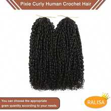 RALISA Luxury Burmese Curly Human Hair Crochet Human Hair Bundles Virgin Hair Extension 1pc High Grade Real Double Weft Hair Weave High Gloss Long Lifespan Hair Daily & Salon Quality Use Soft & Silky Premium Invisible Hair Extensions 22 Inch 120g Knotless Pre-Separated Crochet 3c4a Water Curly Hair Lightweight Reusable Virgin Hair Extensions For Women Natural Black Color Gifts Hair Accerssories Christmas Decrotions Burmese Curly Crochet Human Hair Knotless Pre-Separated Feather Human Crochet Hair Lightweight Reusable  Will Give You Shining Look For Daily Life, And Theme Parties And So On Pelucas De Cabello Glueless Human Hair Wig Wavehuman Hair Wig  Human Hair Weft Real Hair Extensions Clip In Hair Weft Keratin Bond Hair Weft Seamless Hair Weft Christmas  Glitter Hair Xmas Hair Accessories Crimson Red Human Hair Volumizing Hair Weft Christmas Human Hair Weft - Crimson Red Bouncy WaveLuxe Gifts For Moments That Matter. #PremiumGifts Your 2026 Beauty Glow-Up Awaits. - Pixie Crochet - Xem 3