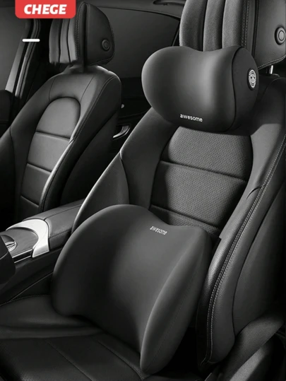 1pc Car Headrest Neck Pillow - All Season Car Neck Support Pillow Pair, Car Seat Lumbar Support Cushion Set, Car Pillow, Car Accessories, Perfect Birthday Gift, Holiday Gift For Friends, Family, Colleagues