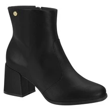 Moleca Women's Ankle Boot With Chunky Block Heel - Original - màu đen - Xem 2