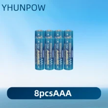 Pilas alcalinas AA/AAA de 1,5V, recargables, de alta capacidad y larga duración para dispositivos electrónicos diarios - Ver 9