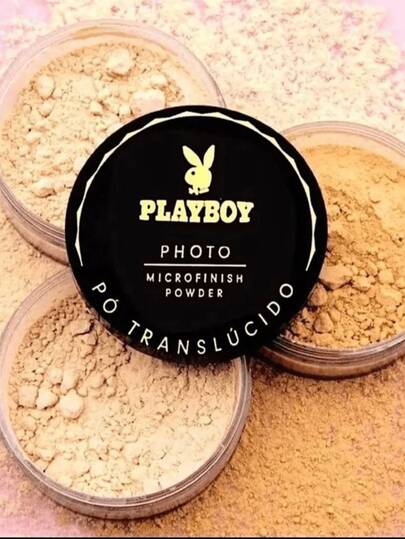  Pó Solto Translúcido Photo Microfinish Powder - Acabamento Suave à Prova d'Água - Playboy