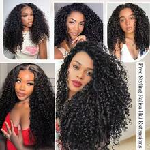 RALISA Luxury Burmese Curly Human Hair Crochet Human Hair Bundles Virgin Hair Extension 1pc High Grade Real Double Weft Hair Weave High Gloss Long Lifespan Hair Daily & Salon Quality Use Soft & Silky Premium Invisible Hair Extensions 22 Inch 120g Knotless Pre-Separated Crochet 3c4a Water Curly Hair Lightweight Reusable Virgin Hair Extensions For Women Natural Black Color Gifts Hair Accerssories Christmas Decrotions Burmese Curly Crochet Human Hair Knotless Pre-Separated Feather Human Crochet Hair Lightweight Reusable  Will Give You Shining Look For Daily Life, And Theme Parties And So On Pelucas De Cabello Glueless Human Hair Wig Wavehuman Hair Wig  Human Hair Weft Real Hair Extensions Clip In Hair Weft Keratin Bond Hair Weft Seamless Hair Weft Christmas  Glitter Hair Xmas Hair Accessories Crimson Red Human Hair Volumizing Hair Weft Christmas Human Hair Weft - Crimson Red Bouncy WaveLuxe Gifts For Moments That Matter. #PremiumGifts Your 2026 Beauty Glow-Up Awaits. - Pixie Crochet - Xem 9