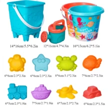 Kids Beach Toys Set, Suitable For Water Play, Sand Digging, Shovels, Beach Buckets, Perfect Summer Gift For Children, Party Supplies, Random Colors And Styles - Multicolor - View 3