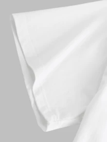 Camiseta de Manga Corta para Hombre Camisetas para Parejas Ideal para Regalo de Cumpleaños para Hombres Regalo Perfecto 100% Algodón Camiseta de Verano con Estampado Transpirable y Cómoda Talla Amplia Suave y Agradable para Uso diario Perfecta para Actividades al Aire Libre Estilo Casual para Parejas - Blanco - Ver 8