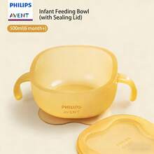 Silicone Baby Bowls And Spoons Set, With Suction Cup Bowl, Anti-Drop Feeding Training Bowl, Integrated Portable Anti-Slip, Suitable For Microwave, Dishwasher, Refrigerator - Multicolor - View 13