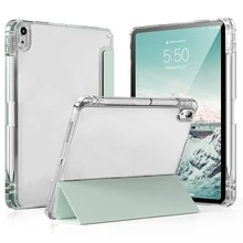 Suitable For 2024 Tab M11 Tablet Protective Case,Three Fold Tablet Protective Case With Pen Slot, Matte Matte Texture, Anti Fingerprint, Stylish PU Leather Case, Intelligent Sleep Wake-Up,Compatible With Lenovo Tab P11, Tab M10 Plus (3rd Gen) Case - Pen Slot - View 15