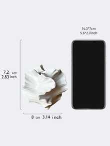 艺术波浪边树脂园艺花瓶 - 装饰性桌面花瓶，适用于插花、摆放鲜花、仿真植物和多肉植物，是卧室梳妆台、办公桌、花园角落和活动装饰的理想之选。采用优质树脂制成，经久耐用，独特的设计可提升任何空间的格调，是乔迁新居和园艺爱好者的理想礼物。 - A - 查看 10