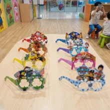 2 pezzi/5 pezzi Occhiali decorativi per festa di Paw Patrol, accessori per photobooth, decorazioni carine a tema Paw Patrol, adatti per feste di compleanno a tema, gadget per feste, rientro a scuola, studenti, regali per scuola/competizioni, feste di compleanno, bicchieri personalizzati, decorazione per la casa, all'aperto, amici - A - Visualizzare 3