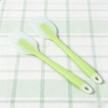 8.2-Inch Heat Resistant Non-Stick Silicone Baking Spatula, Kitchen Utensil, Dishwasher (Lime/Light Blue, 2/4/6 Pcs Set) - Lime Green - View 16