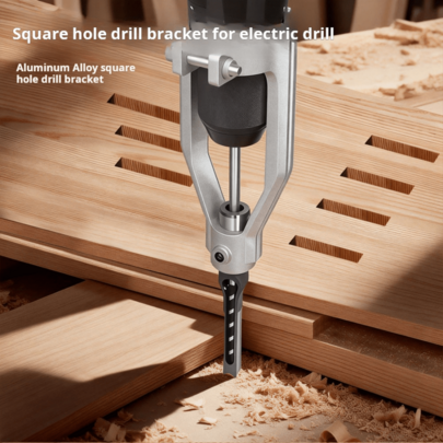 Woodworking Square Hole Drill, Square Tenon Drill, Square Eye Drill, Corner Chisel, Hole Puncher, Corner Tenon Drill