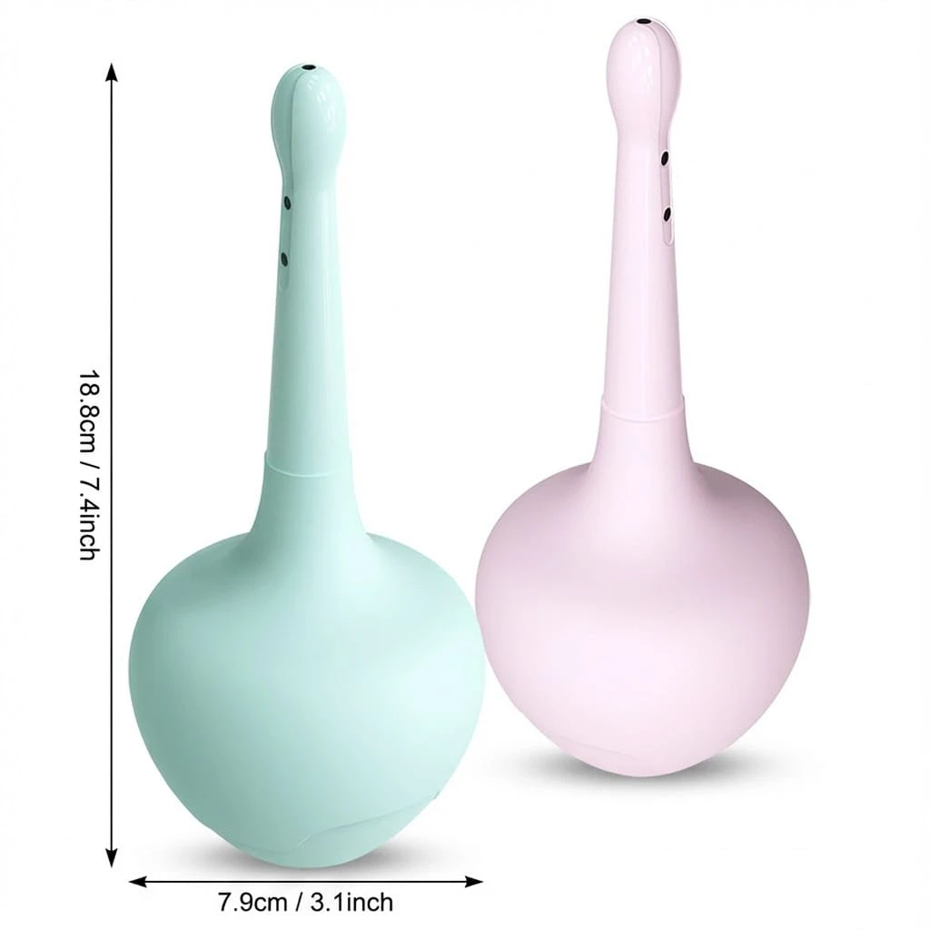 1 pezzo Doccia riutilizzabile, strumento di igiene intima da 150ml, dispositivo portatile per la pulizia perineale per uomini e donne - Blu - Visualizzare 1