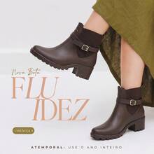 Stylish Women's Boots – Modern Design For Elegant Women's Casual Style - 棕色 B201 - 查看 1