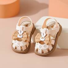 2026 New Summer Baby Soft Bottom Toddler Sandals, Infant Princess Sandals - Beige - View 4