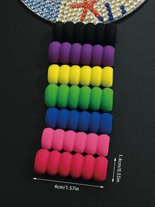 7件套钻石画海绵笔套/海绵握笔套/护指防滑防茧笔套，适用于钻石画点画，缓解疲劳 - 套裝 - 查看 8