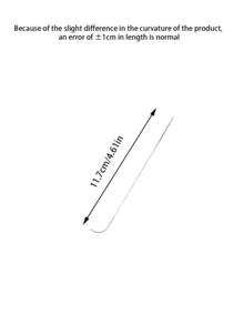 Set de 5 agujas de cuentas dobladas, con apertura en el medio para enhebrar, agujas para cuentas de semilla, agujas de cuentas giratorias, herramientas finas para enhebrar cuentas, suministros para hacer joyería - Aguja para abalorios curva y abierta - Ver 8