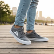 Tenis Hombre  Pirma Gris - Gris - Ver 1