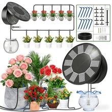 Solar Automatic Drip Irrigation System Kit, DIY Irrigation System For Garden Outdoor/Indoor Gardening System, Plant Watering System Drip Irrigation System, 9 Timing Modes With Anti-Siphon Set - B - View 2