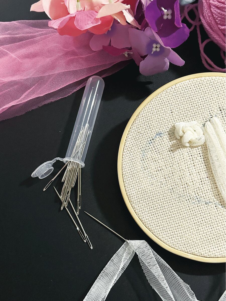 20支尖头绣花针，5.1厘米圆头丝带绣针，十字绣针和手缝针 - 手縫針 - 查看 1