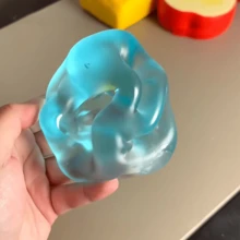 Ocean Blue Malt Sugar Moldable Squeeze Toy, Stress Relief Squeeze Toy With Slow Rebound - Multicolor - View 3