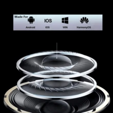 新款 E6S 立体声无线蓝牙耳机，带降噪功能和 LED 数字显示屏。 - 查看 2