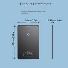 苹果 AirTag GPS 卡定位器，轻薄便携，待机时间长达 8-10 个月，兼容 iOS 系统“查找我的 Apple”应用程序，一键追踪，远程精准定位，适用于行李箱、钱包等。 - 查看 6