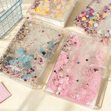 A6 Transparent Colorful Oyster Shell Double Snap Binder, Minimalist 6-Ring Loose Leaf Notebook Cover, Binder, Sticker Album, Idol Cards, Stickers, Planner, Can Store Beautiful Photos, Budget Planner, Can Be Used As Photo Album, Money Saver, Stationery, Notebook, Sticker Book, Loose Leaf Book, Sticker Notebook, Refill, Pocket Book, Seal Book, Office Supplies, School Supplies, Back To School - Colored Oyster Binder - View 6