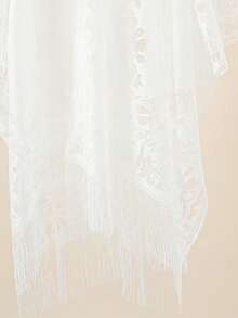 1 pieza Cubre con encaje - Blanco - Ver 2