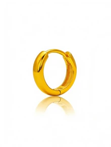 1件S925纯银镀18K金立方氧化锆花朵星月耳环，甜美时尚，优雅精致，女士耳环 - 金黃色 - 查看 6