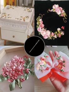 20支尖头绣花针，5.1厘米圆头丝带绣针，十字绣针和手缝针 - 手縫針 - 查看 6