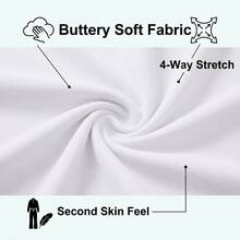 Women's 2 Piece Tracksuit Set - Half Zip Hoodie & Wide Leg Pants Loungewear With Pockets,Cozy 2 Piece Lounge Set - Sweatshirt & High Waisted Joggers For Home & Gym - 白色 - 查看 9