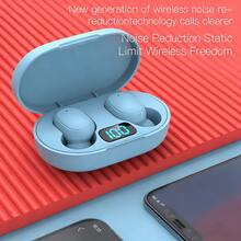 新款 E6S 立体声无线蓝牙耳机，带降噪功能和 LED 数字显示屏。 - 查看 6