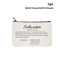 Sister Gift - Best Friend Cosmetic Bag Small Natural Makeup Bag For Big Sister Cosmetic Bag Small Holy Gifts Girls Sisters, Sister - Multicolor - View 12