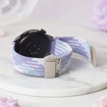 1pc Strap Compatible With Apple Watch/ Watch/ Watch/ Watch/ Watch S4 S3 S2/ Watch 5 Active/Lite, Braided Stretchy Bands With Magnetic Clasp Compatible With Apple Watch Band 38mm 40mm 41mm 42mm 44mm 45mm 46mm 49mm Women Men, Nylon Sport Solo Loop Compatible With Apple Watch Series 11 10 9 8 7 6 5 4 3 Ultra 3 2 1 SE - 20mm - View 4