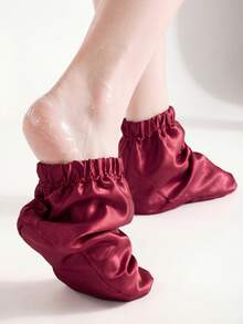 1双可水洗保湿足套，修复肌肤，居家足部护理，母亲节最佳礼物，可搭配您喜爱的润肤乳使用 - 多色 - 查看 6