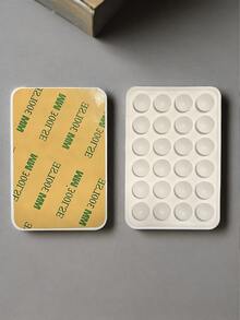 1pc Silicone Suction Cup Phone Case Stand, Suction Cup Phone Holder, Octobuddy, Sticky Phone Stand, Suitable For Smartphones - A - View 1