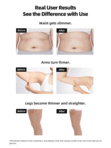 新款8种模式EMS塑形瘦身腰带，16级震动加热按摩，2500mAh电池持久续航，燃脂瘦身，女士经期暖身，男女通用腰部燃脂按摩，全身瘦身按摩器，理想礼物 - 彩色 - 查看 11