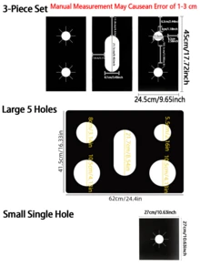 1 pieza/Set de 3 piezas Cubiertas para quemadores de cocina de gas, Forros reutilizables antiadherentes para la estufa, Alfombrillas protectoras de la estufa fáciles de limpiar, Resistentes al calor y recortables, Mantienen limpia la parte superior de la estufa de gas, Evitan derrames y grasa, Material grueso y duradero - Multicolor - Ver 4