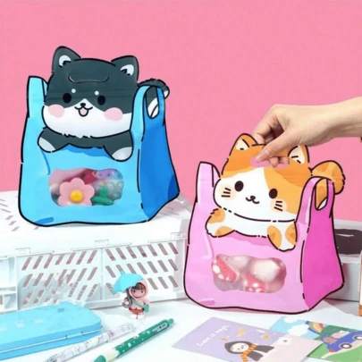 5/10/20pcs Doll Shaped Party Favor Bags, Plastic Gift Bags Suitable For Birthday, Valentine's Day, Candy And Cookie Packaging - Multiple Colors Like Pink, Blue, Etc.