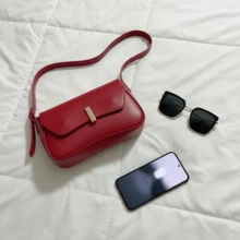 Beautiful White Baguette-Stylish Women's Handbag - Stylish And Inexpensive - 紅色的 - 查看 3