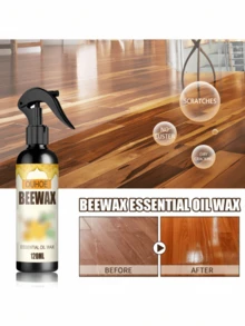 家具蜂蜡喷雾，家具及地板护理抛光剂，防水、防裂、划痕修复喷雾 - 均碼 - 查看 6