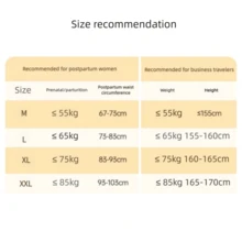 Pacote com 5 peças de roupa íntima descartável; calcinhas higiênicas para viagem em hotéis; calças elásticas modeladoras para barriga pós-parto; sem costura, macias e confortáveis - Ângulo plano - Ver 4