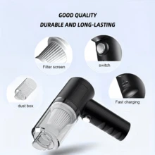 SOKANY The Upgraded Version Of The Portable Wireless Handheld Vacuum Cleaner Adopts Tornado Suction Technology, Lightweight And Wireless Design, And Moves More Freely For Cleaning.Rechargeable And Powerful Motor Provides Long-Lasting Battery Life - Cordless - View 2