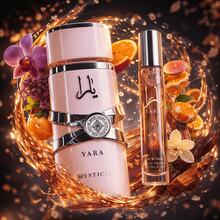 Lattafa Parfum Femme Yara Mystical Coffret – Floral Fruité Tropical, Vanille & Musc – Eau de Parfum Longue Tenue + Format Voyage - Arôme floral et fruité doux - Voir 2
