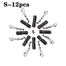 12pcs Plastic Head Swivel Sea Fishing Balance Strong Pin Skewer Hook Holder Anti-Winding Tackle Sinker Slides Fishing Accessory - Multicolor - View 12