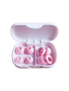 Reusable Silicone Noise-Proof Earplugs, Washable Sleep Earplugs, Comfortable & Painless - Multicolor - View 3