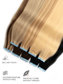 Extensiones de cabello humano - Multicolor - Ver 6