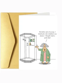 奶奶生日贺卡 - 特别的奶奶、外婆、妈妈和母亲节贺卡 - 有趣的50岁、60岁、70岁生日贺卡 - 奶奶是生命中最美好的礼物 - 多色 - 查看 2