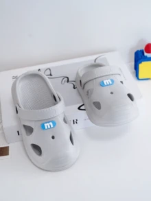 Children's Fashion Sandals, New Summer Design, Soft Sole, Durable, Suitable For Boys And Girls, Suitable For Indoor And Beach Use Baby Slippers - Grey - View 9